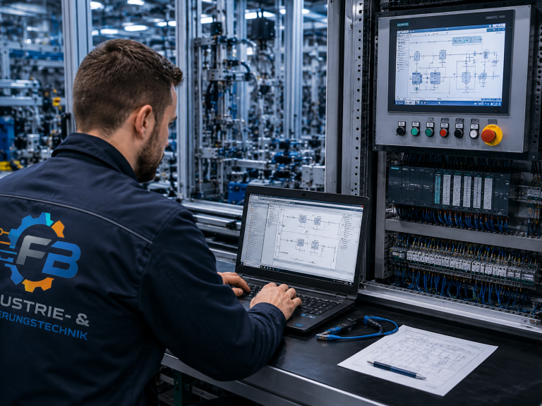 Industrieanlage Steuerungstechnik SPS Wartung Instandhaltung DGUV V3 Automatisierung